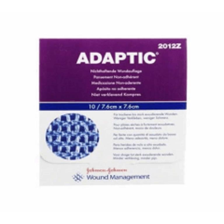 ADAPTIC 7,6X7,6CM 10PZ 2012ZI