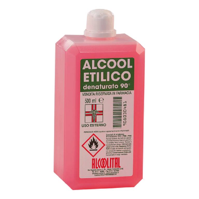 ALCOOL ETILICO DENATURATO 90% 500ML