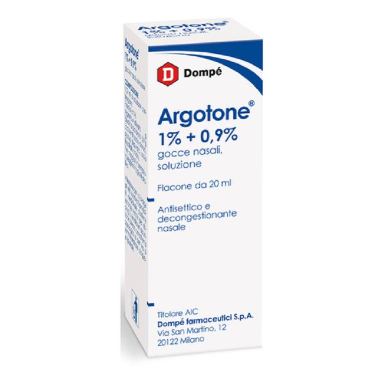 ARGOTONE GTT RINO 20ML 1%+0,9%