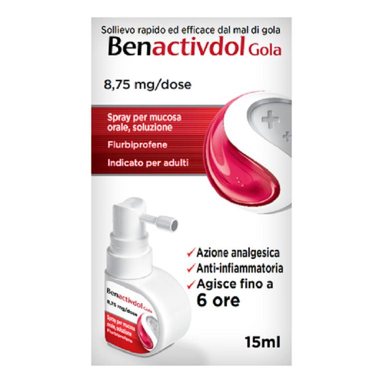 BENACTIVDOL GOLA SPRAY 8,75MG