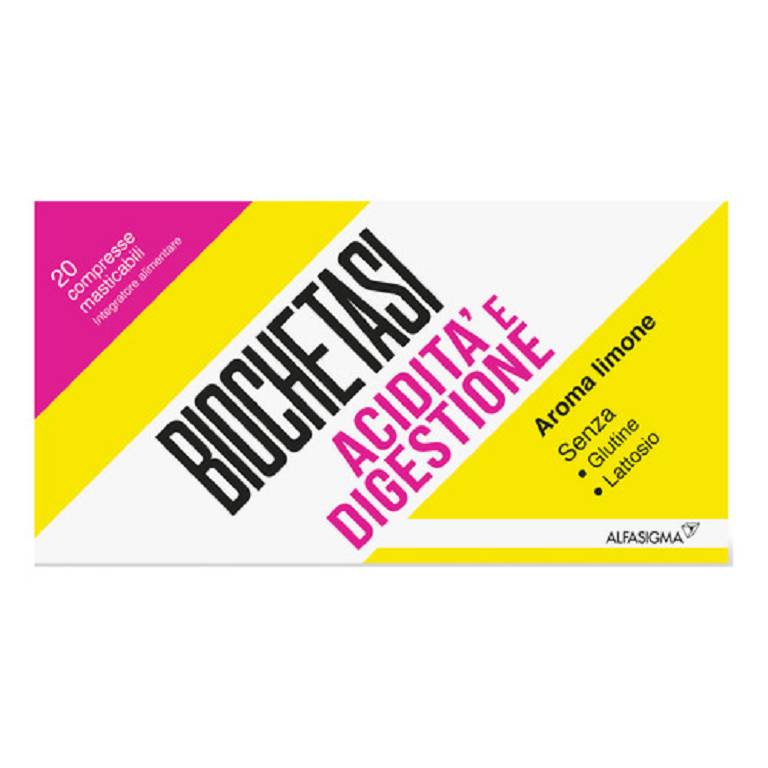 BIOCHETASI ACIDITA' DIGESTIONE 20CPR