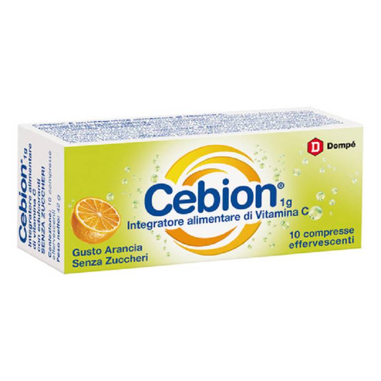 CEBION EFFERVESCENTE VIT C SENZA ZUCCHERI 10CPR