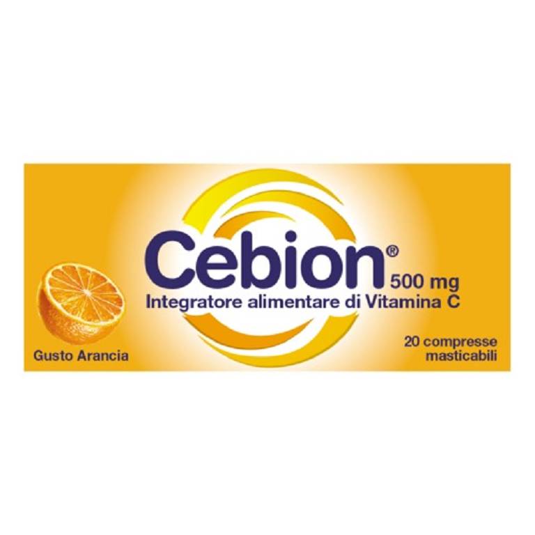 CEBION MASTICABILE ARANCIA VIT C20CPR