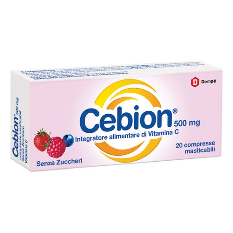 CEBION MASTICABILE VIT C SENZA ZUCCHERO 20CPR