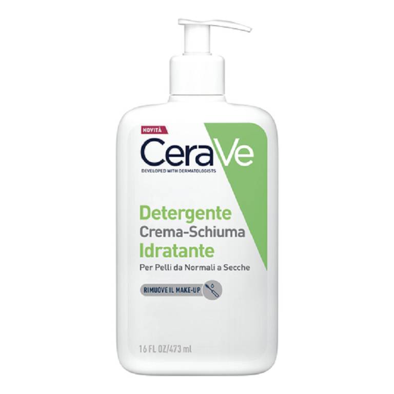 CERAVE CREAM TO FOAM CLEANSER 473ML