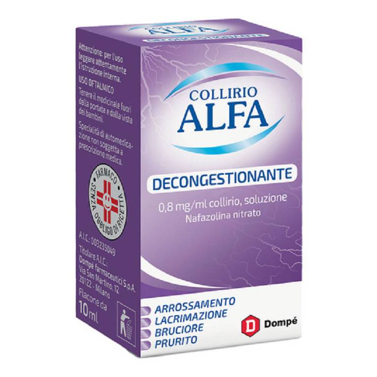 COLLIRIO ALFA DECONGESTIONANTE FL 10ML