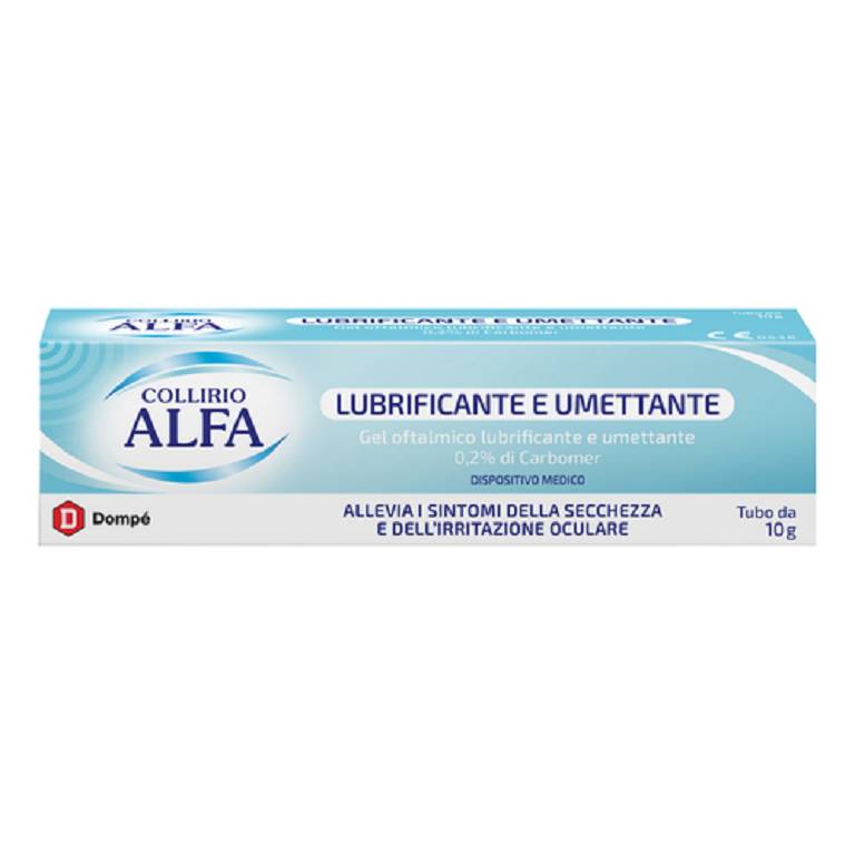 COLLIRIO ALFA LUBRIFICANTE E UMETTANTE GEL 10ML
