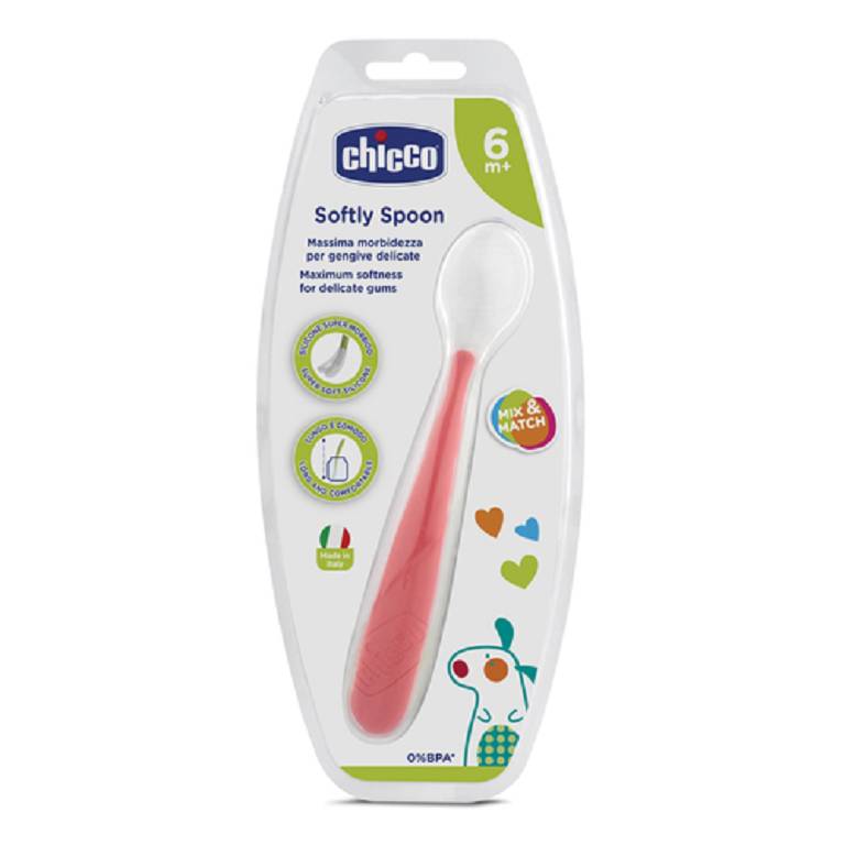 CUCCHIAIO MORBIDO SILICONE 6M+