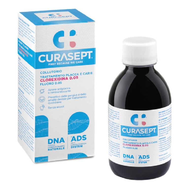 CURASEPT ADS+DNA 0,05 COLLUTTORIO 200ML