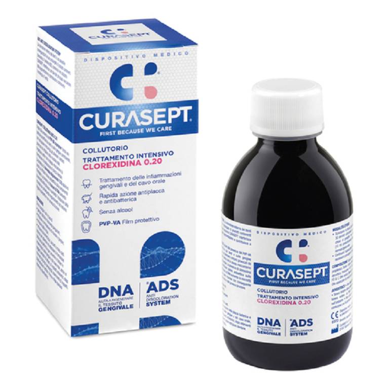 CURASEPT ADS+DNA 0,20 COLLUTTORIO 200ML