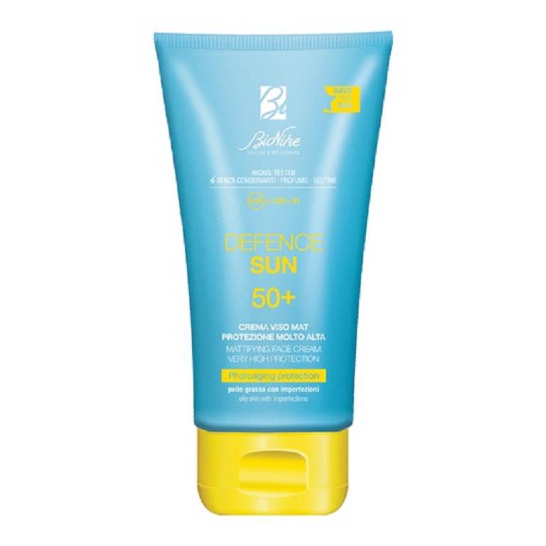 DEFENCE SUN CREMA VISO MAT SPF50+