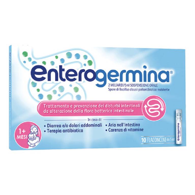 ENTEROGERMINA OS 10FL 2MLD/5ML