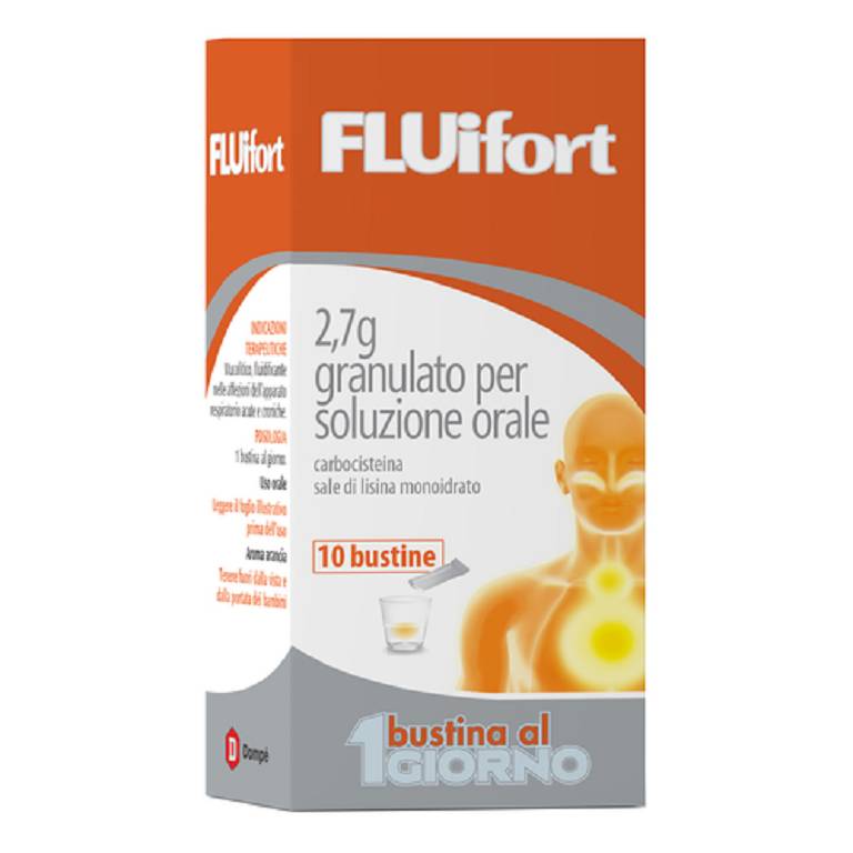 FLUIFORT 10BUSTE GRAT 2,7G