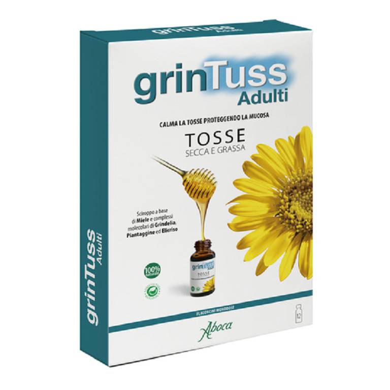 Grintuss Adulti Sciroppo Flaconcini