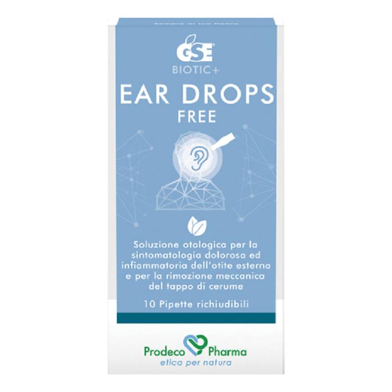 GSE EAR DROPS FREE 10PIP