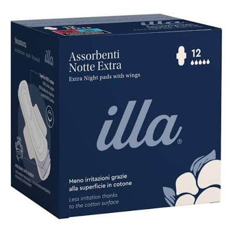 ILLA CARE ASSORBENTE NOTTE EXTRA 12P ILLA CARE ASSORBENTE NOTTE EXTRA 12P