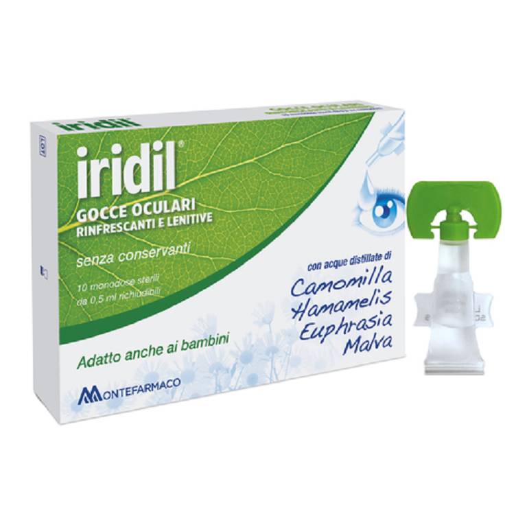 IRIDIL GOCCE OCULARI 10AMP MONODOSE
