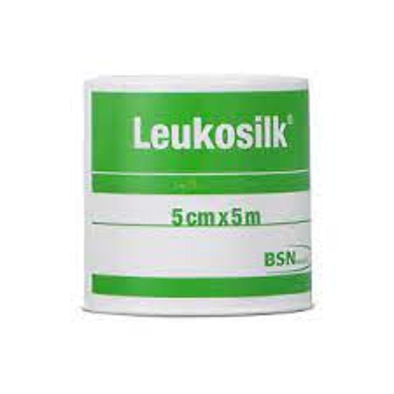 LEUKOSILK CER ROC 5X500CM