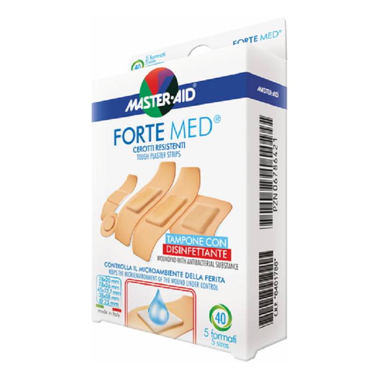 M-AID FORTE MED CER ASSORTITI 40P
