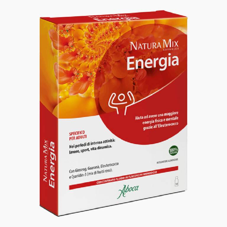 Natura Mix Advanced Energia Concentrato Fluido Flaconcini
