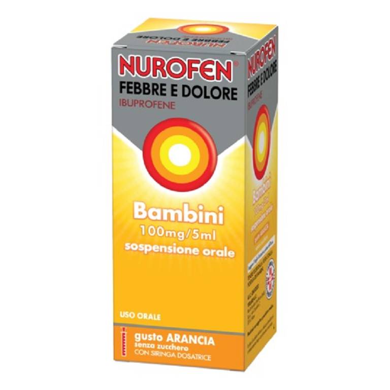 NUROFEN FEBBRE DOLORE BB100MG/5ML