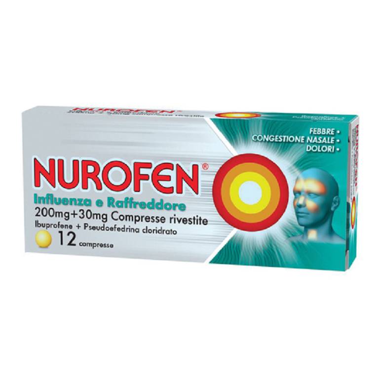 NUROFEN INFLUENZA RAFFREDDORE 12CPR