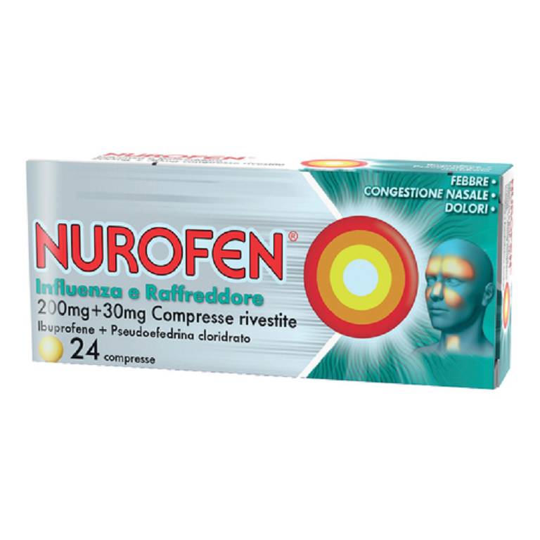 NUROFEN INFLUENZA RAFFREDDORE 24CPR