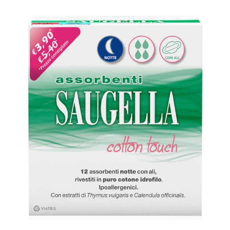 SAUGELLA ASSORBENTI NOTTE 12PZ