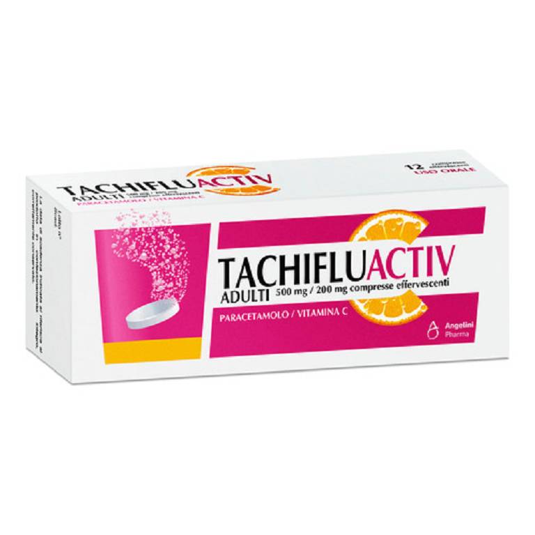 TACHIFLUACTIV 12CPR 500+200MG