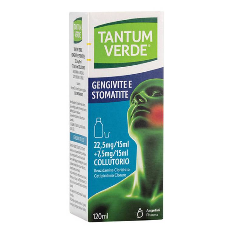 TANTUM VERDE BOCCA 22,5+7,5MG 120ML