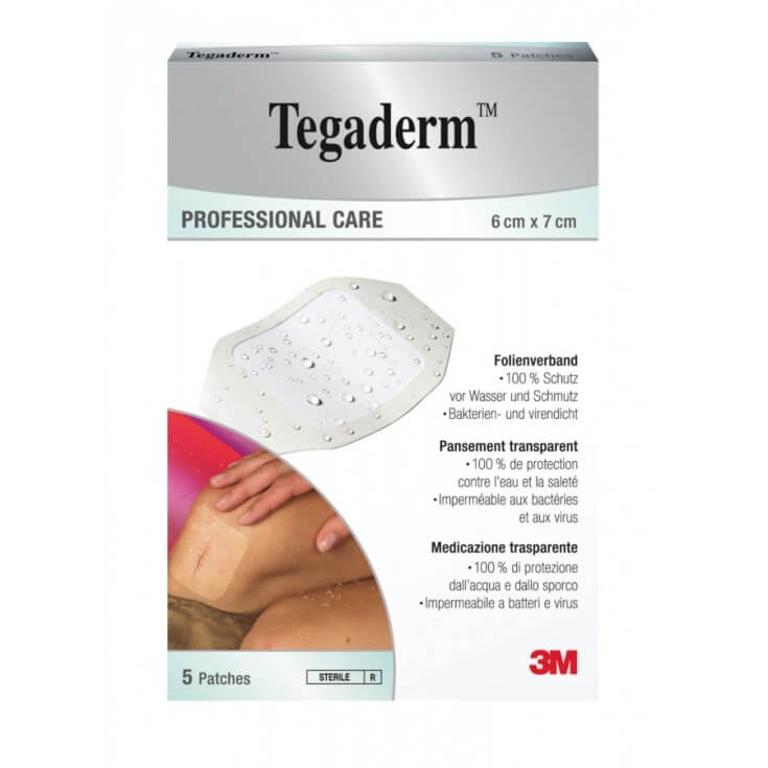 TEGADERM MEDICAZIONE TRASPARENTE 6X7CM 5PZ