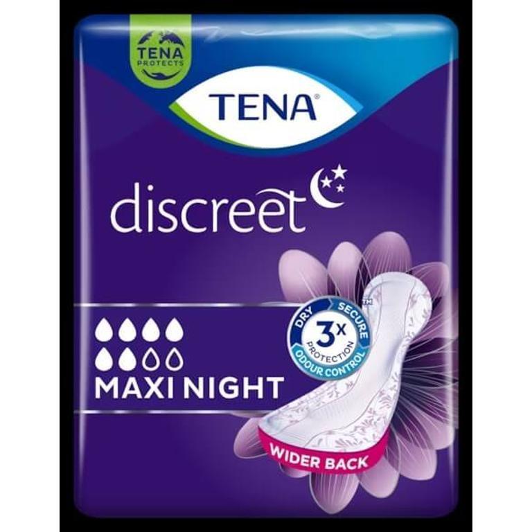 TENA DISCREET MAXI NIGHT 12PZ