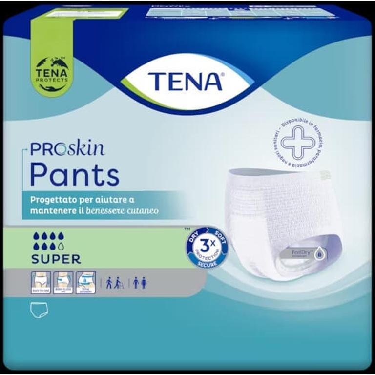 TENA PANTS SUPER L 10PZ