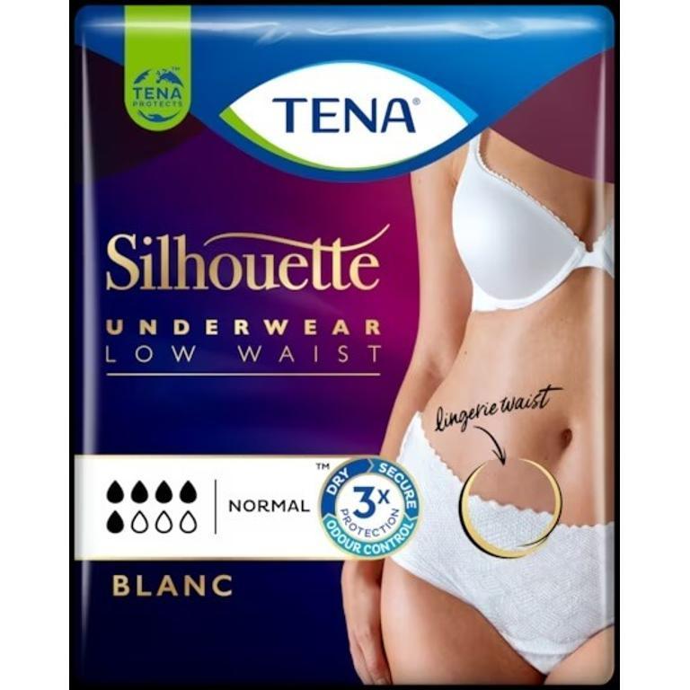TENA SILHOUETTE BLANC M 6PZ