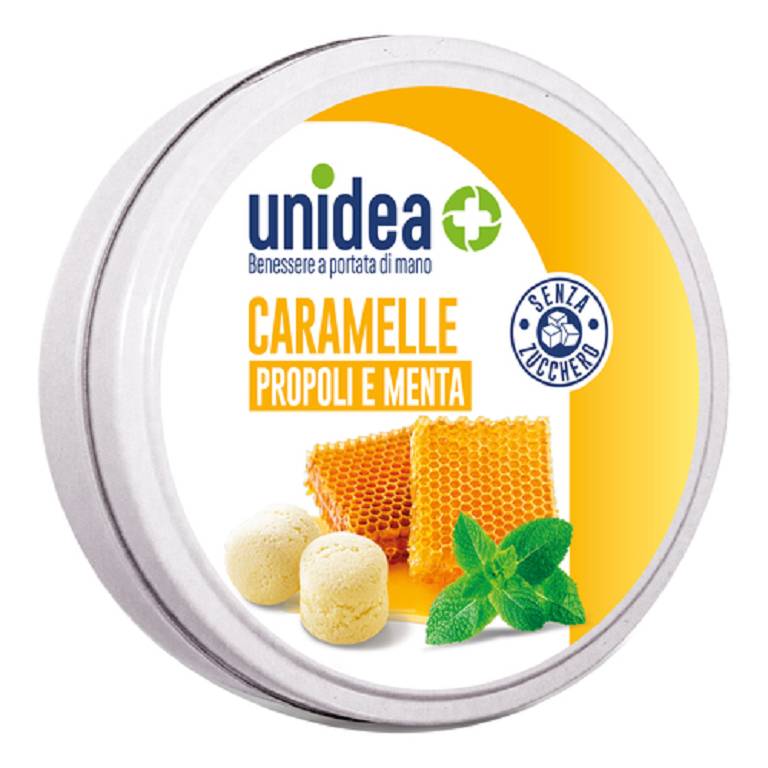UNIDEA CARAMELLE PROPOLI MENTA S/ZUCC