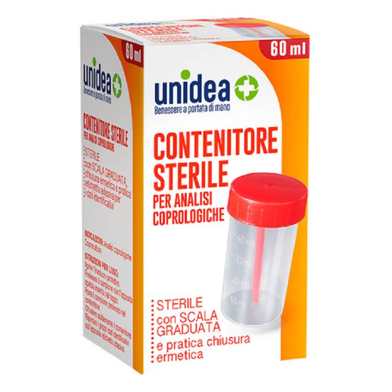 UNIDEA CONTENITORE STERILE FECI