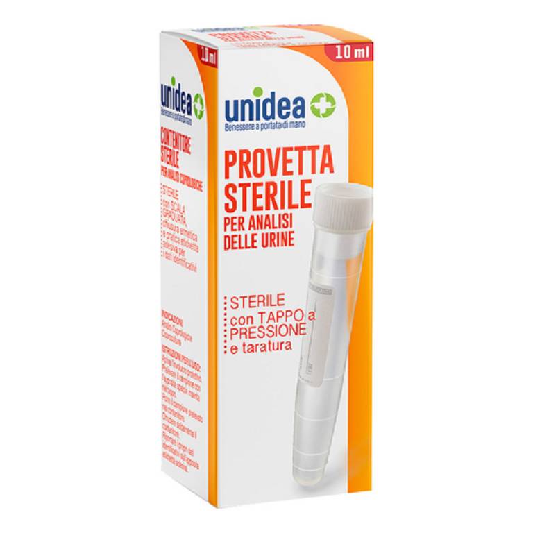 UNIDEA PROVETTA STERILE URINE