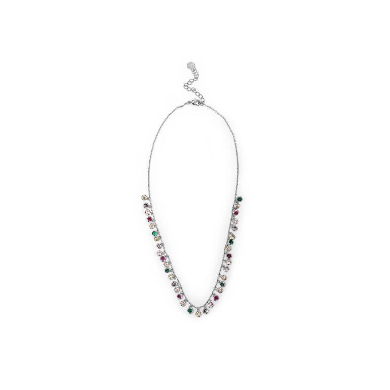VERAME' COLLANA VALENTINA MULTICOLOR ARGENTO VERAME' COLLANA VALENTINA MULTICOLOR ARGENTO