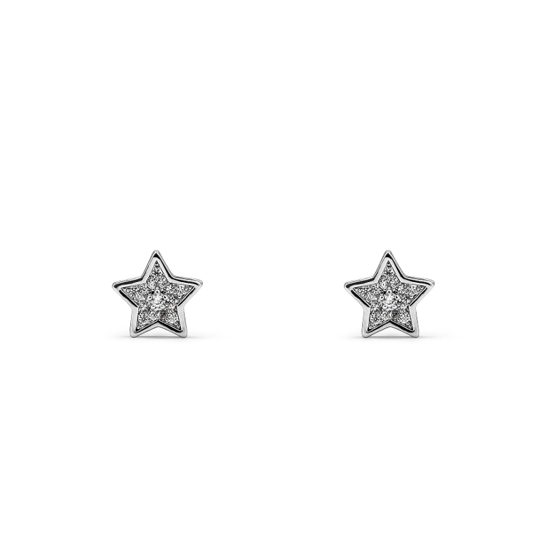 VERAME ORECCHINI ROSSELLA argento