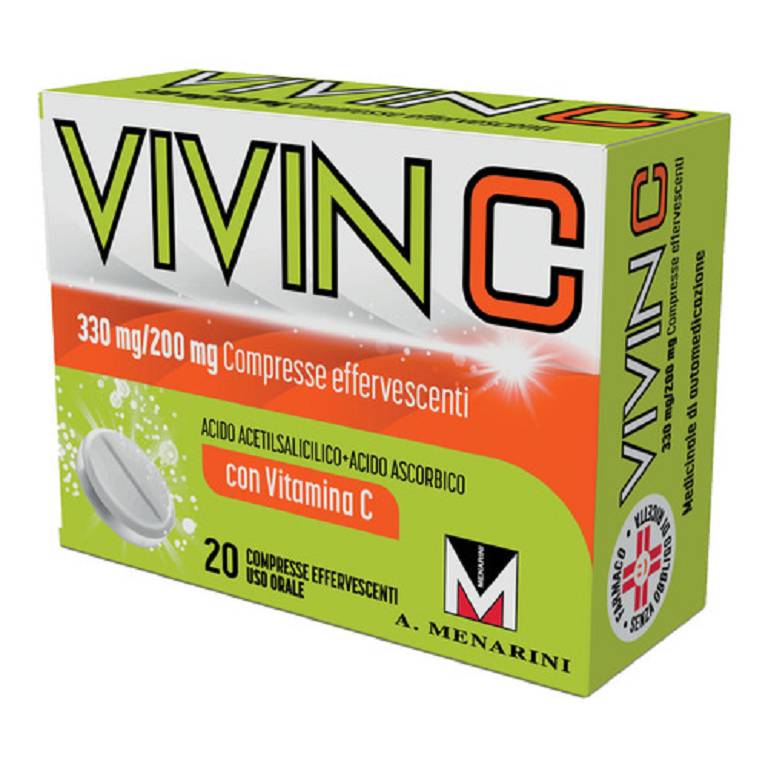VIVIN C 20CPR EFFERVESCENTI 330MG+200MG