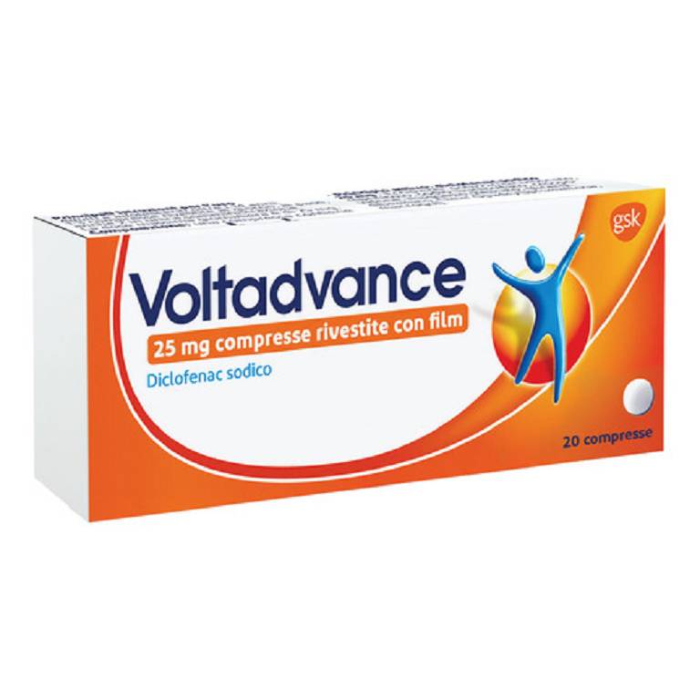 VOLTADVANCE 20CPR RIV 25MG